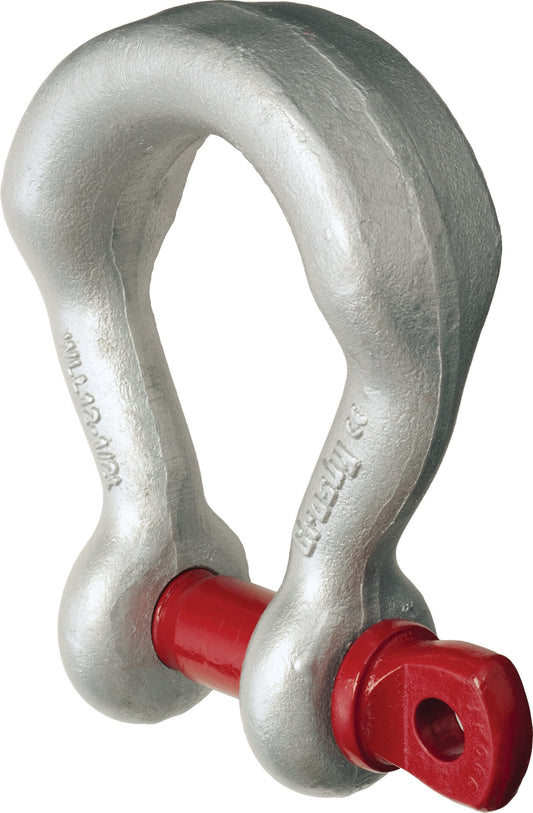 Crosby S-2169 Alloy Screw Pin Wide Body Shackles - 18 Ton - 2.8 in Width, 1.38 in Pin - Shackles - Hercules Lifting