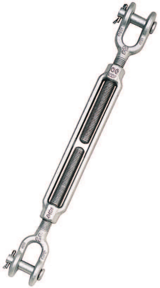TURNBUCKLE JAW/JAW 7/8IN 7200LB 18IN - Turnbuckles - Hercules Lifting