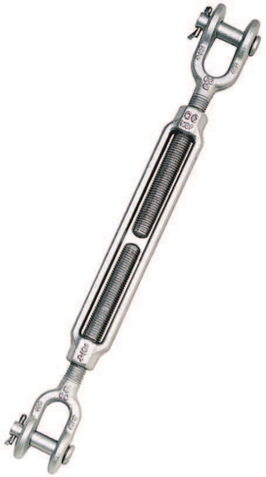 TURNBUCKLE JAW & JAW 7/8IN 7200LB STL