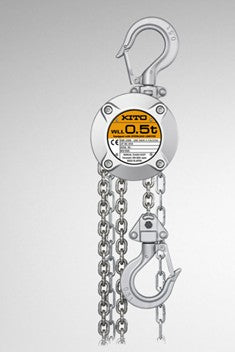 Kito CX Miniature Manual Hand Chain Hoist - 1/4 Ton - Chain Hoists - Hercules Lifting