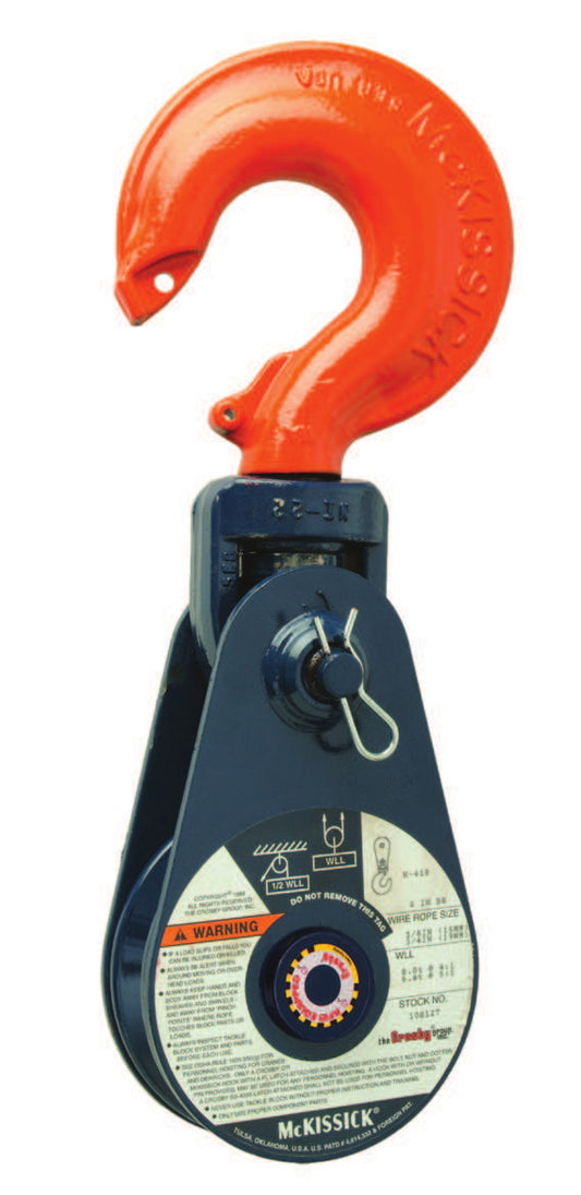 BLOCK SNH WR 5/8 - 3/4IN 8TON 6IN - Blocks - Hercules Lifting