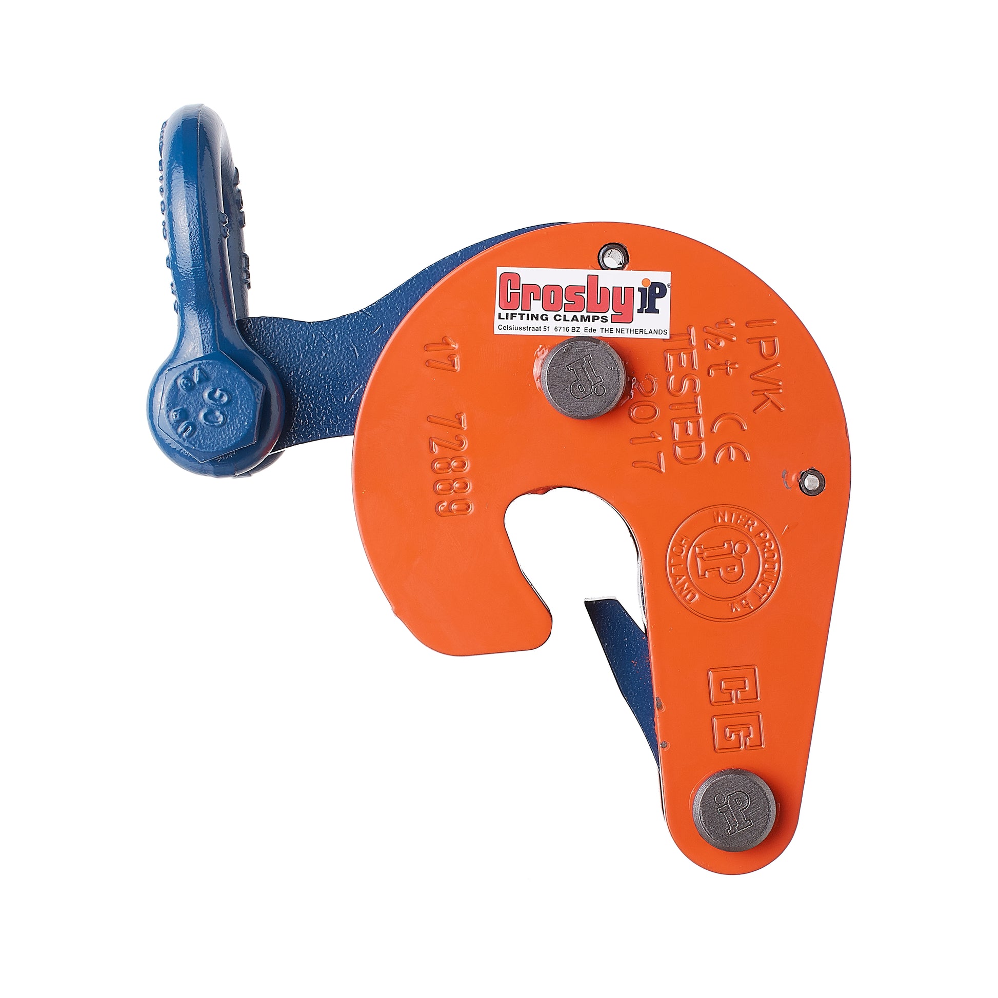 Crosby IP Model IPVK Lifting Clamps - 0.5 Ton - Plate Clamps - Hercules Lifting