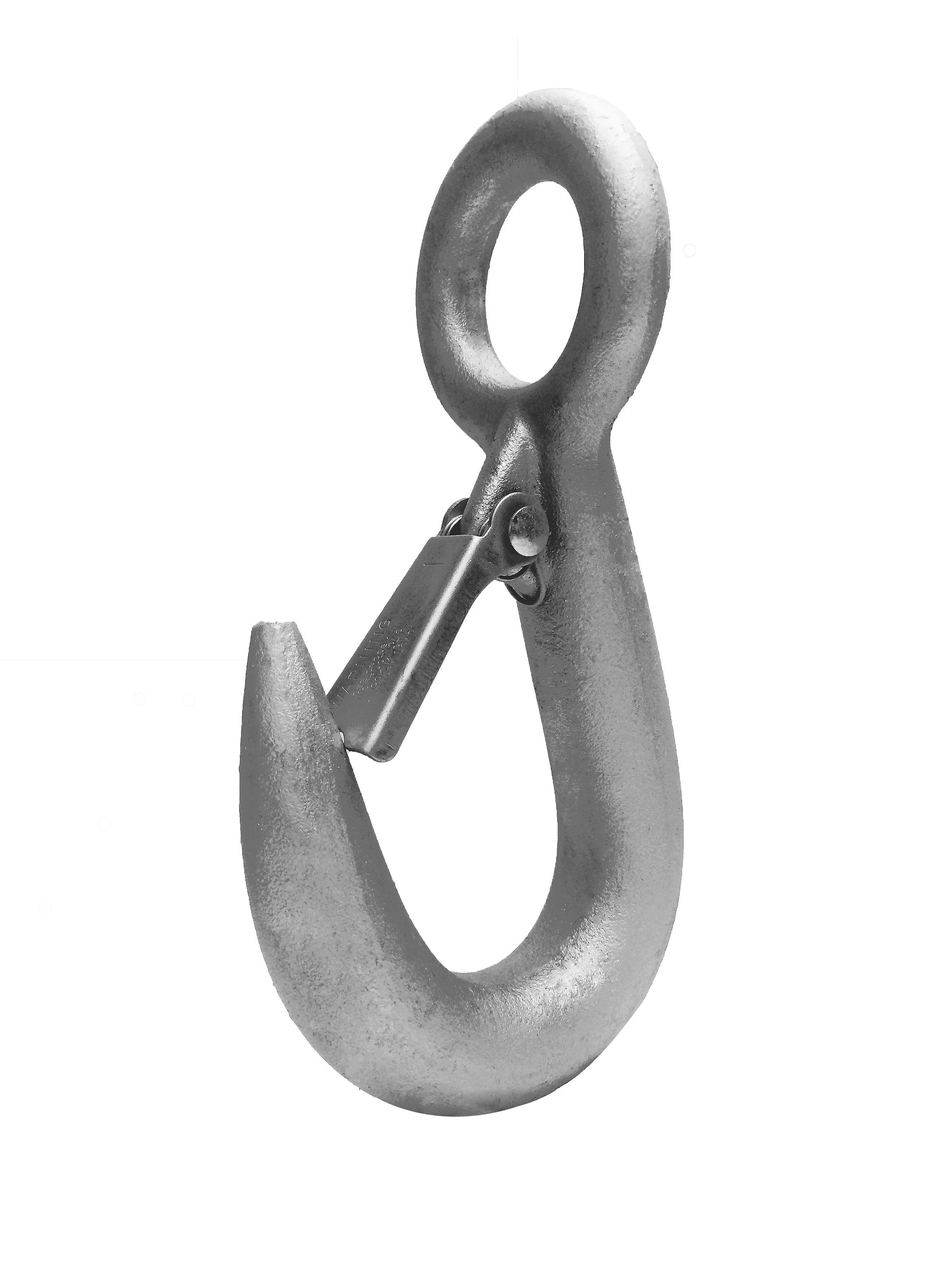 Crosby #1210 Round Reverse Eye Hook - 1-1/4 in to 1-3/8 in - Hooks - Hercules Lifting