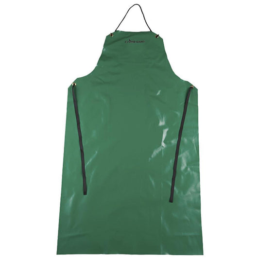 APRON SAF POLYEST/PVC 48IN 29IN UNIV GRN - Work Clothing - Hercules Lifting