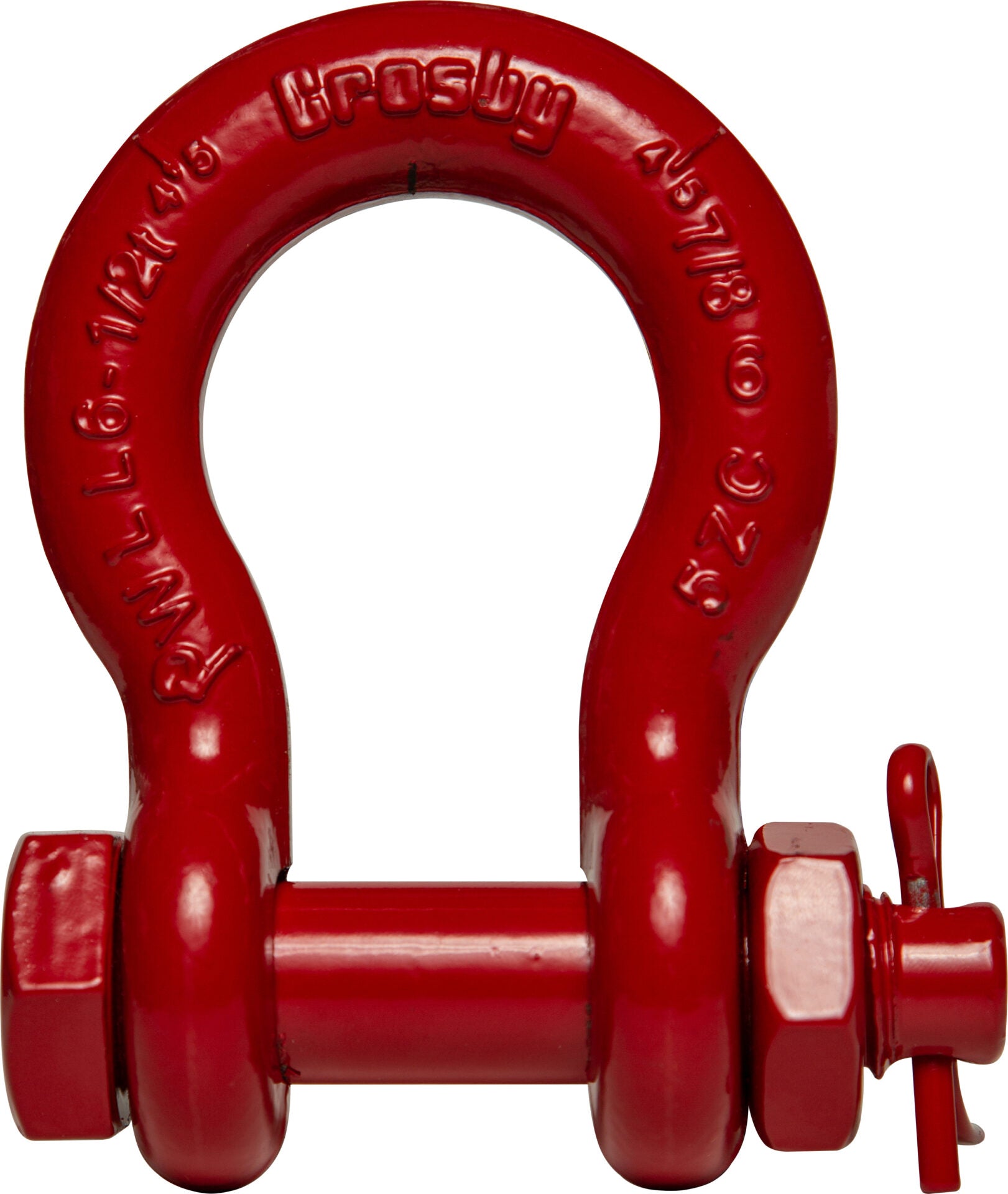Crosby Bolt Type Anchor Shackles S-2130 - 2-1/2 in with 2.8 in Pin - Shackles - Hercules Lifting