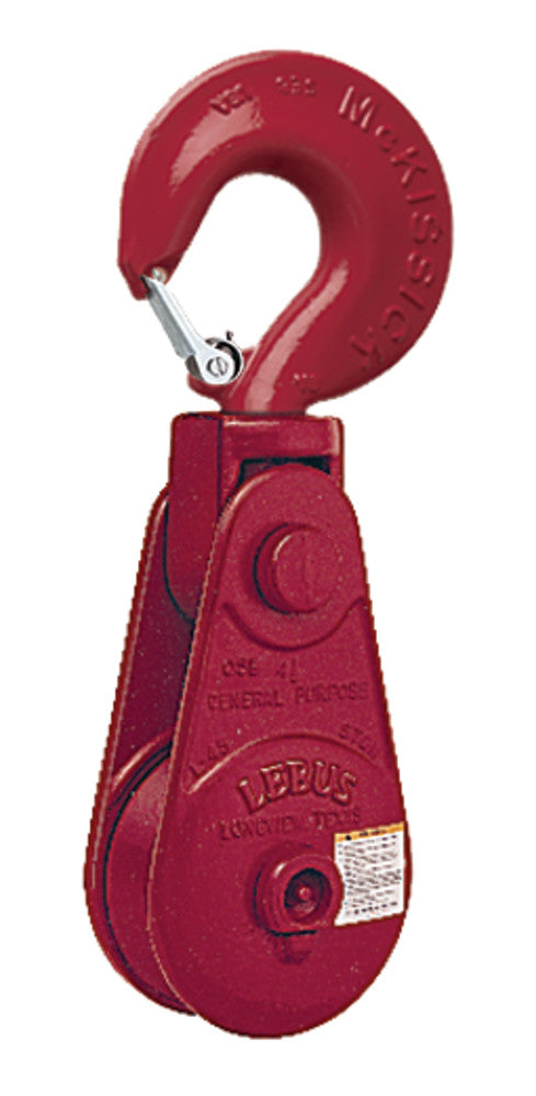 BLOCK SNH W/M ROPE 3/8 - 1/2IN 5TON