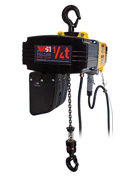 Vulcan VS1-A500 VFD Electric chain hoist - 1 Ton with 20' lift - Chain Hoists - Hercules Lifting