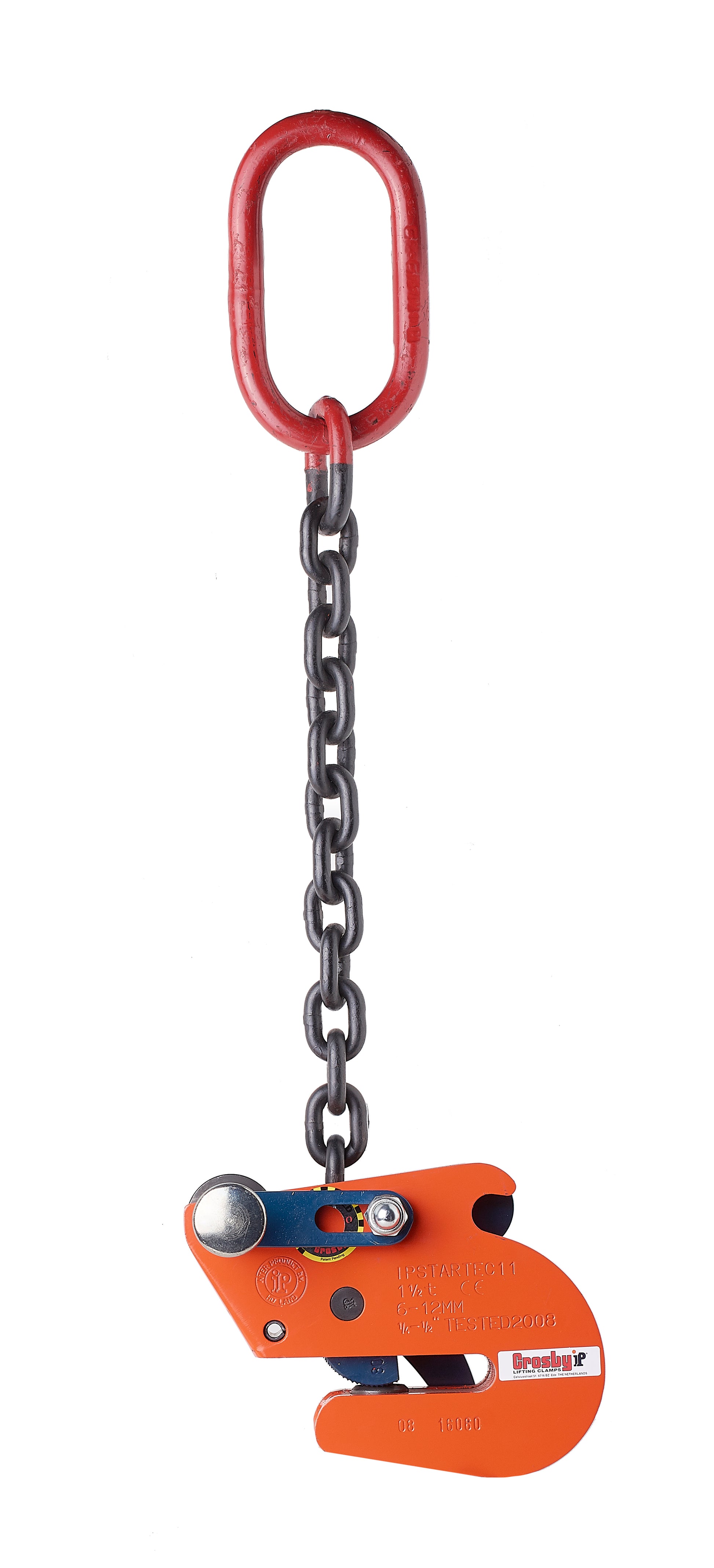 Crosby IP Model IPSTARTEC11 Beam Lifting Clamps - 1.5 Ton - Plate Clamps - Hercules Lifting